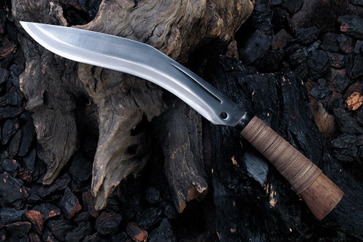 土居良明作 和式ククリ 7寸5分・両刃 | 日本刃物総本店