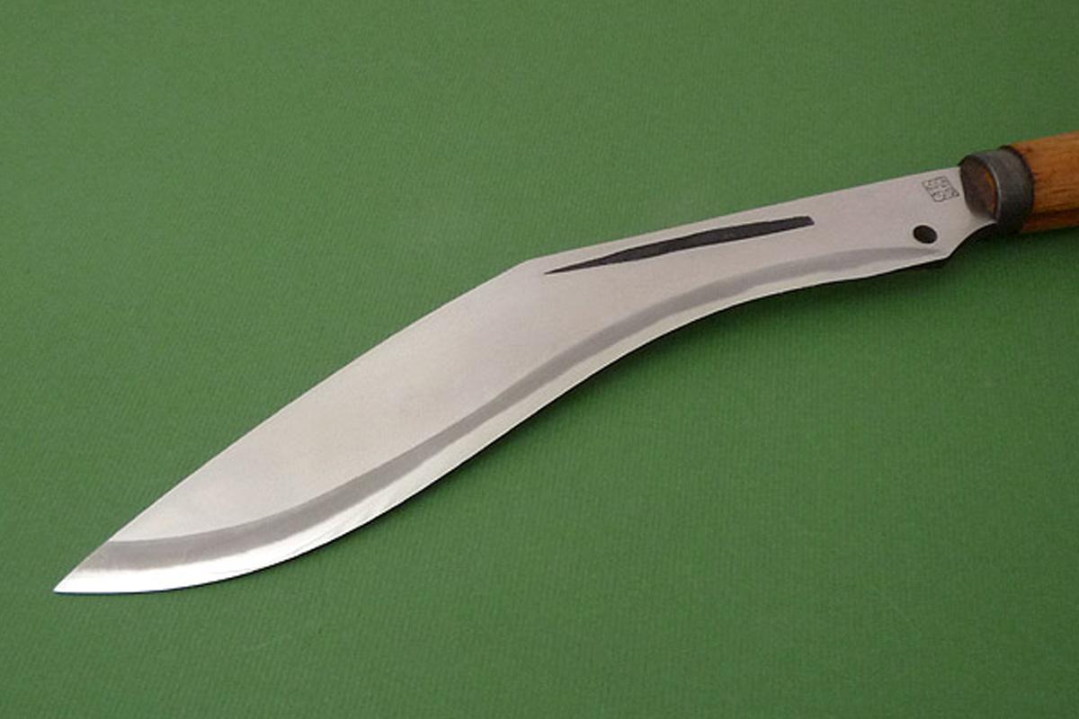 土居良明作 和式ククリ 7寸5分・両刃 | 日本刃物総本店