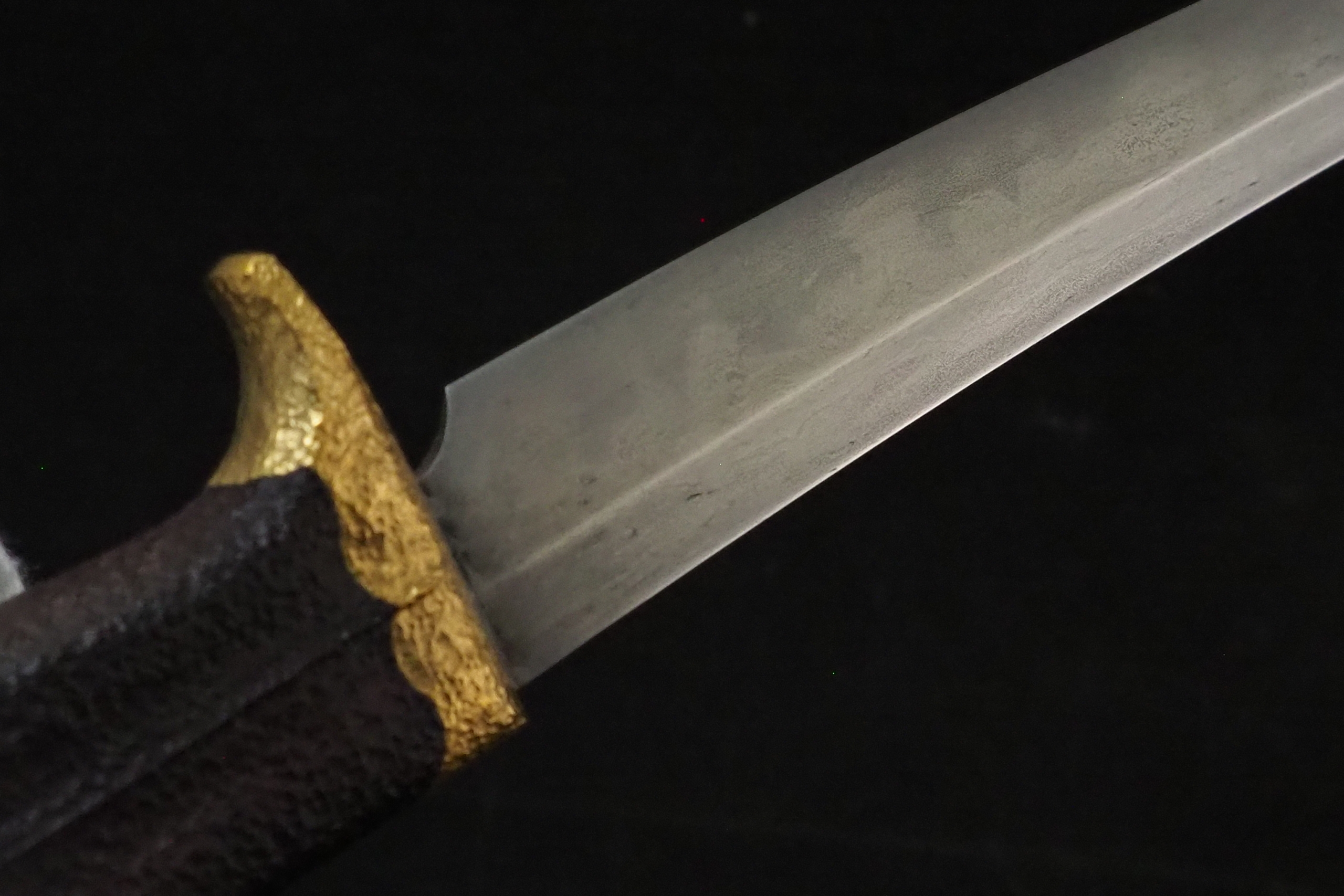 昭和初期 刀匠の打った無銘 玉鋼狩猟刀 | 日本刃物総本店