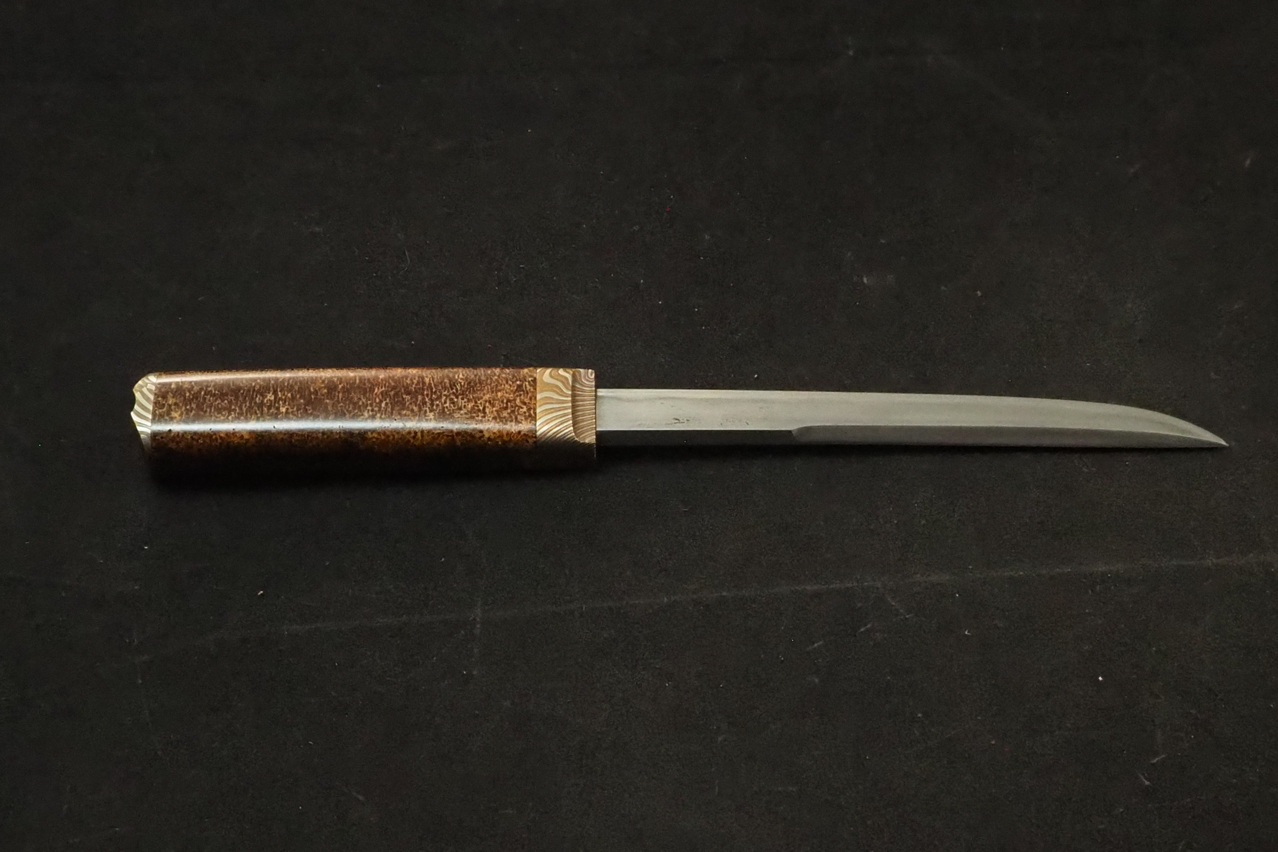 玉鋼 鵜の首造り狩猟刀5寸 刀匠無銘（推定 鎌倉期） | 日本刃物総本店