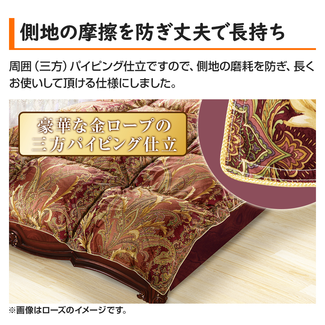 モリリン 布団・快眠グッズ ハンガリー産ダウン90%羽毛布団 セミダブル