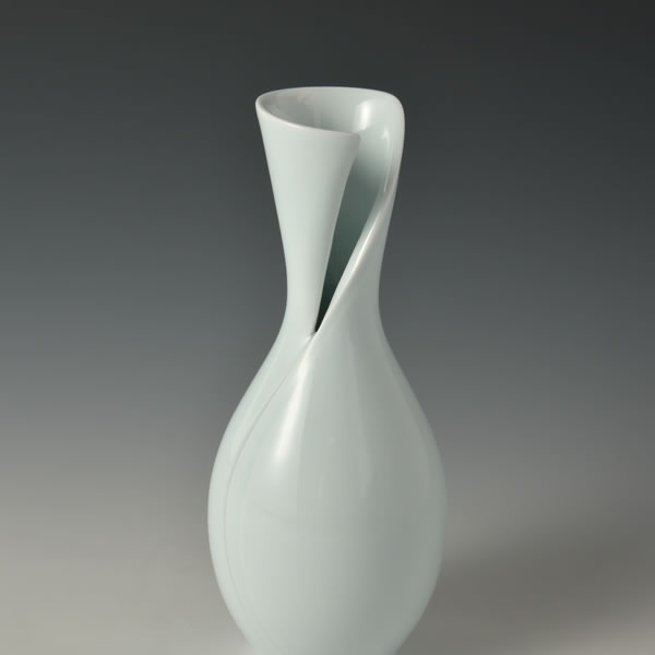 Japan Pottery Net / 青白磁花入