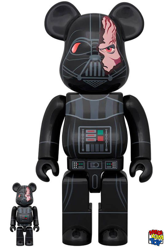 メディコム・トイ BE@RBRICK ダース・ベイダー DAMAGE Ver.（OBI-WAN