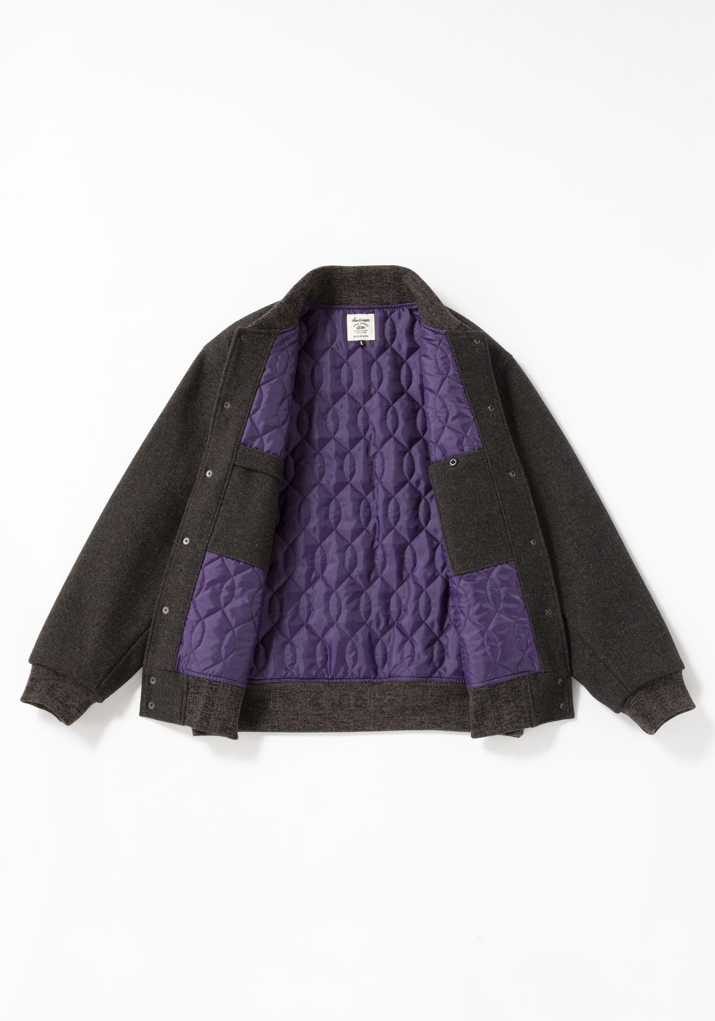 Melton Award Jacket(S 171:Dark Navy): ALL｜jackman日本公式サイト