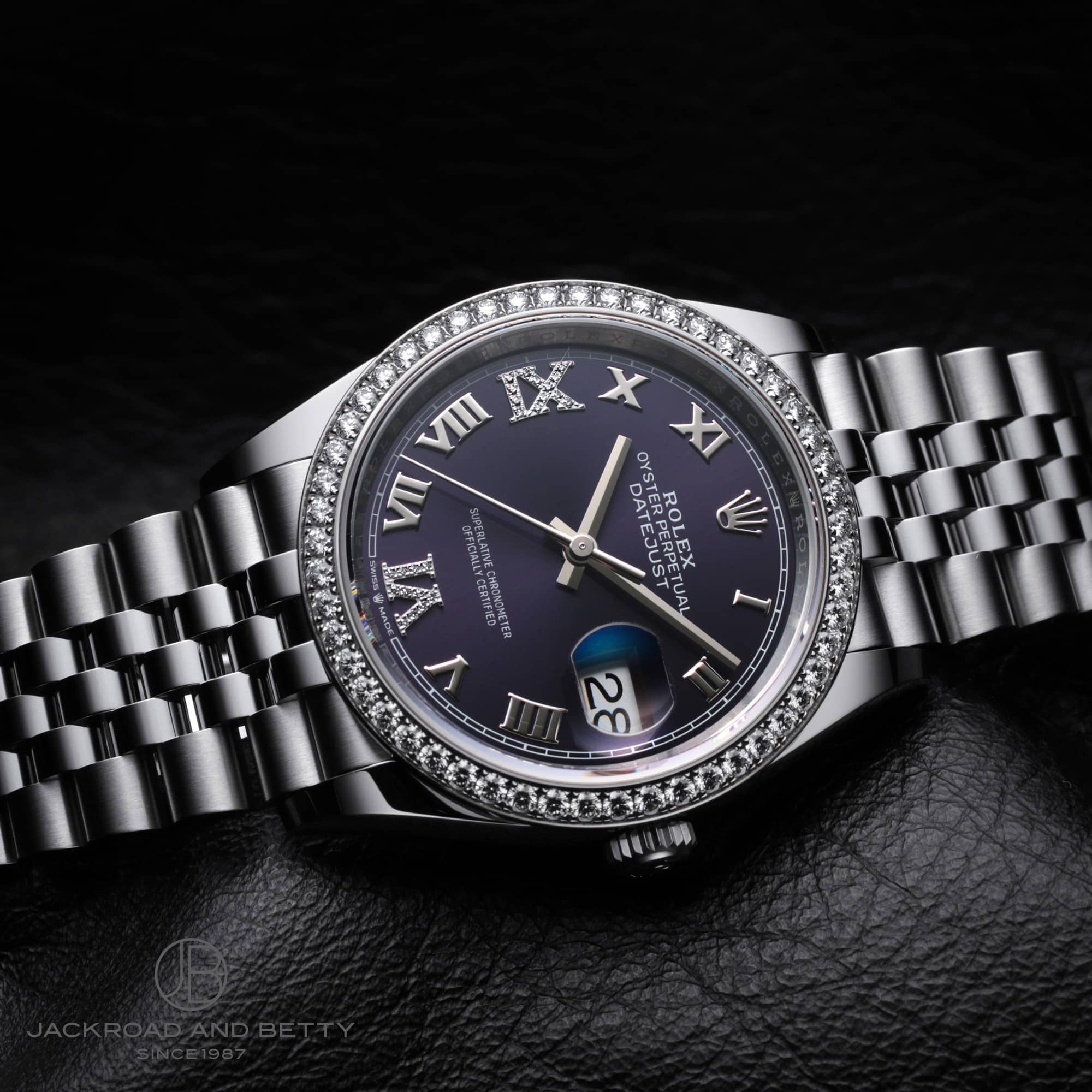 デイトジャスト 36[126284RBR] Datejust 36 Diamond Bezel