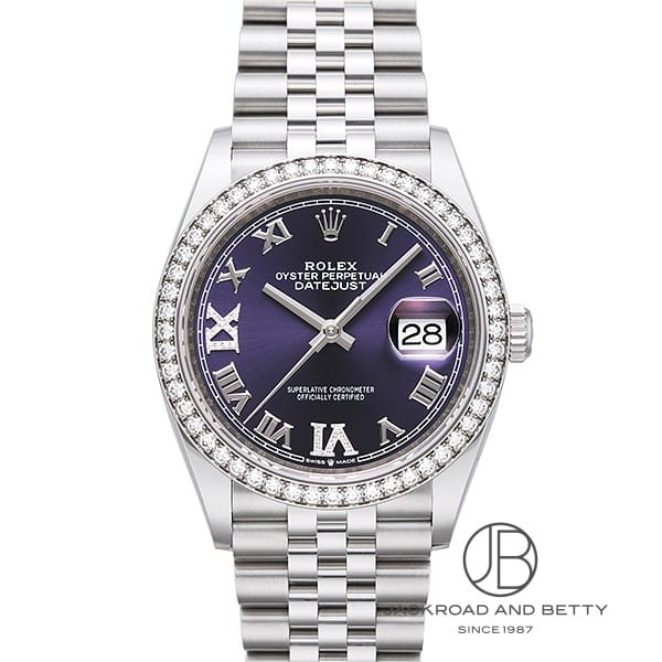 デイトジャスト 36[126284RBR] Datejust 36 Diamond Bezel