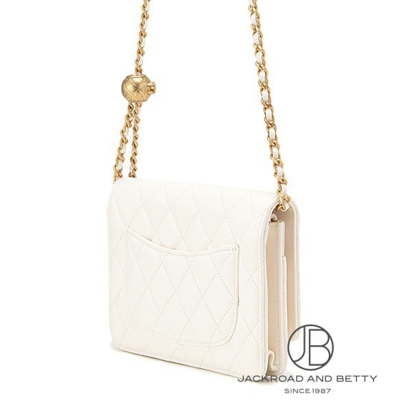 チェーン ウォレット ホワイト 白[AP1450 B02916106] Chain Wallet