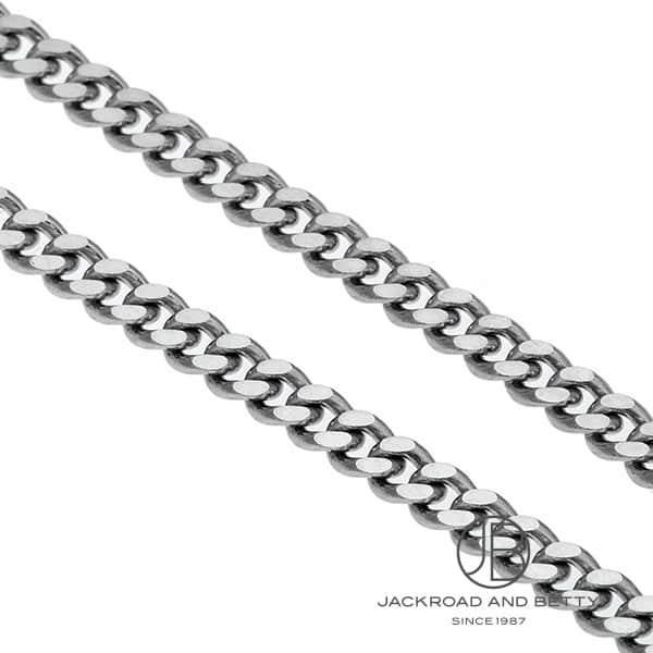 PT850 2面 シングル 20g 50cm ネックレス プラチナ 造幣局刻印有り