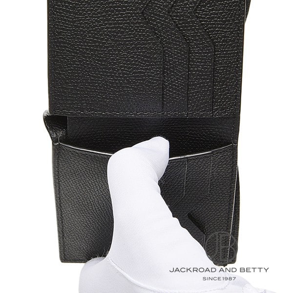 カードケース 二つ折り財布 ブラック 黒[SGNL0004028L99WF99NN] Bifold