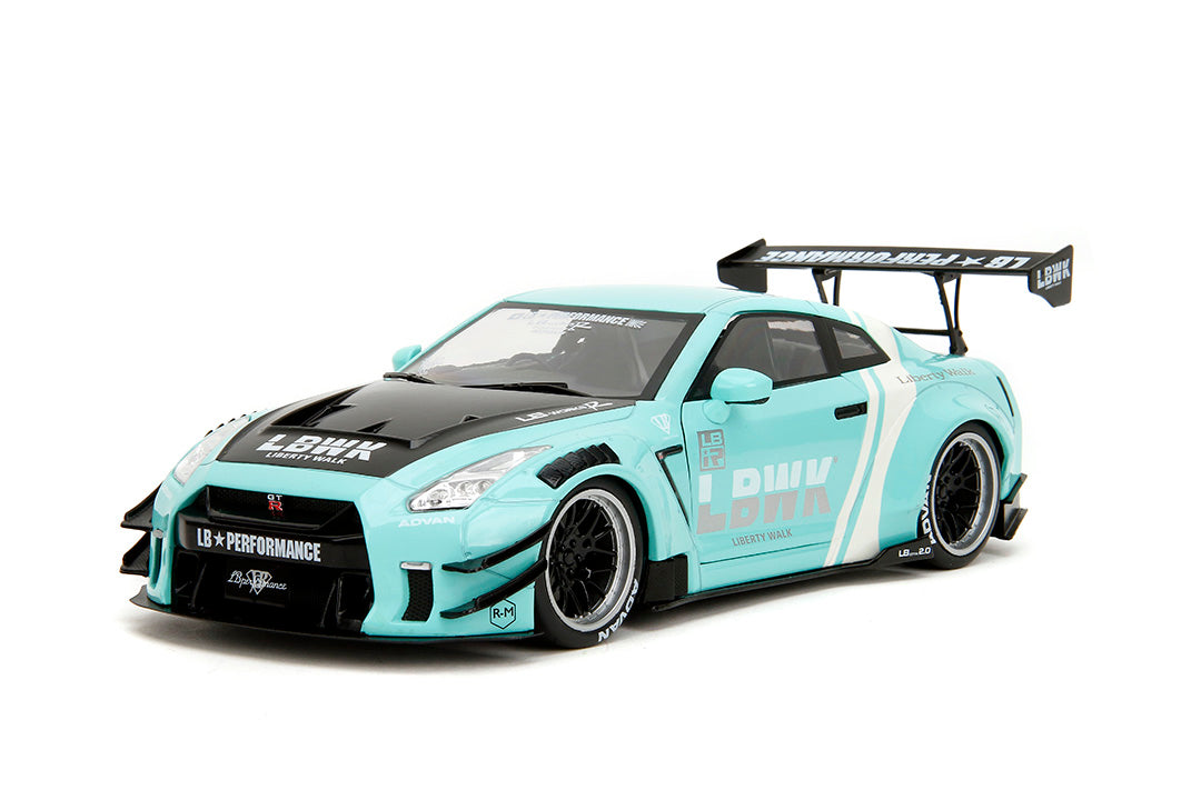 Buy Pink Slips Nissan GT-R (R35) Liberty Walk, 1:18 Scale Vehicle