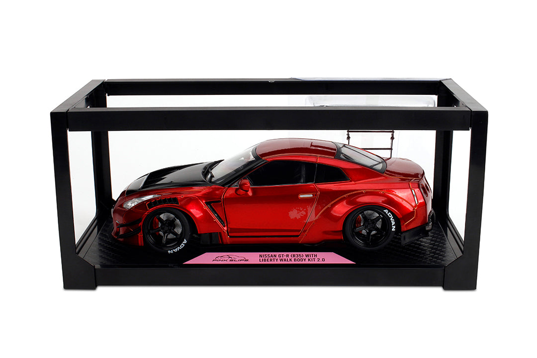 Buy Pink Slips Nissan GT-R (R35) Liberty Walk, 1:18 Scale Vehicle