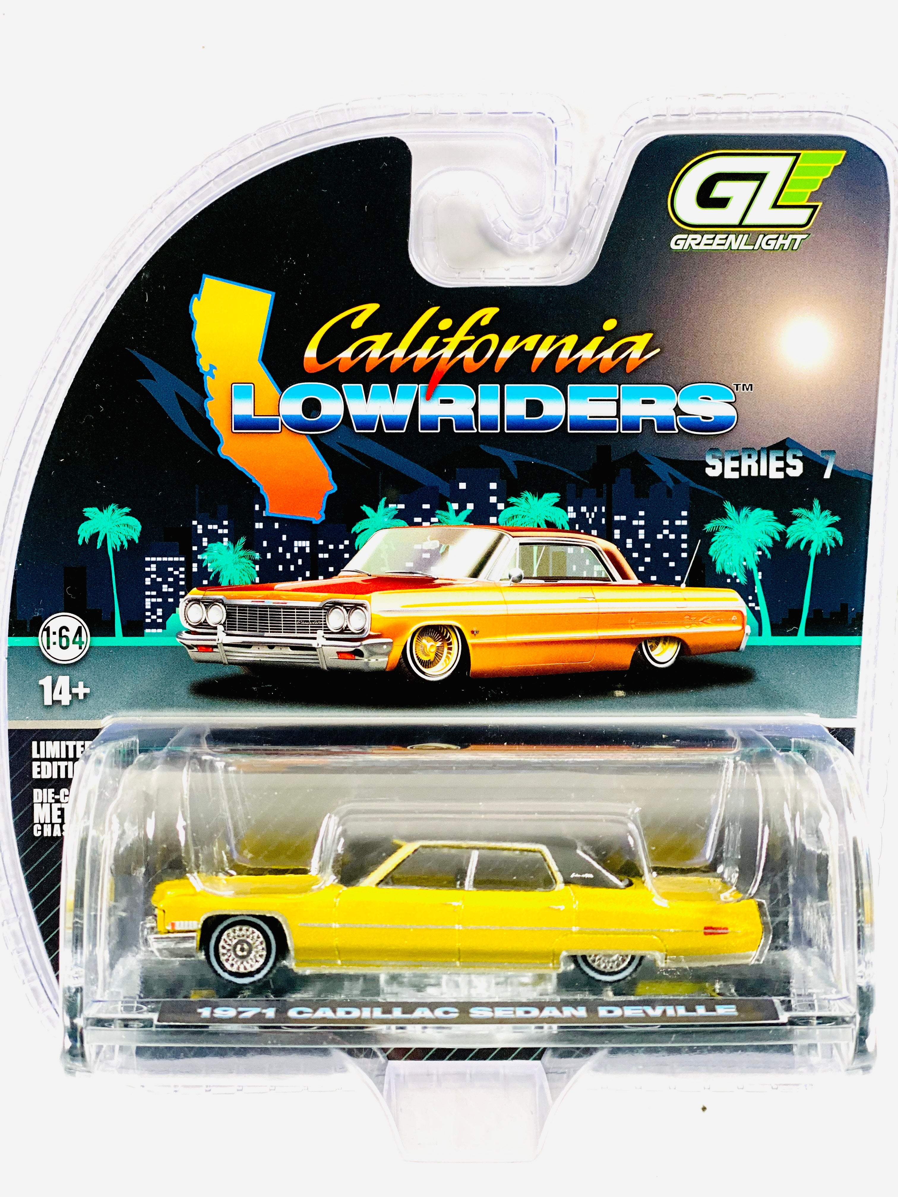 Greenlight California Lowriders Series 7 1971 Cadillac Sedan