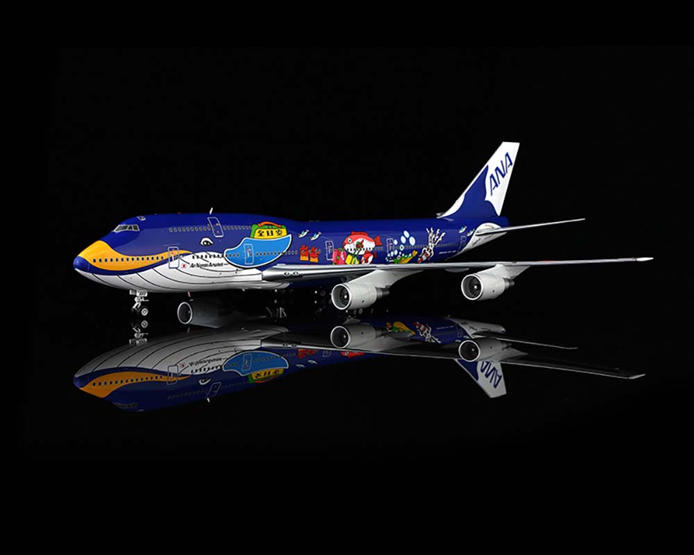 www.JetCollector.com: ANA - AII Nippon Airways B747-400D Marine