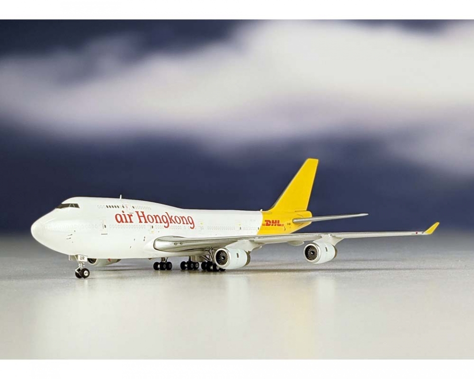 www.JetCollector.com: Air Hong Kong B747-400(BCF) DHL Tail B-HUR 1