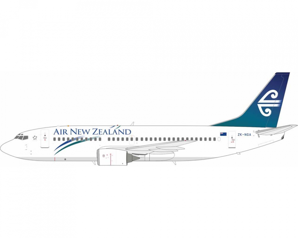 www.JetCollector.com: Air New Zealand B737-300 w/stand ZK-NGA 1