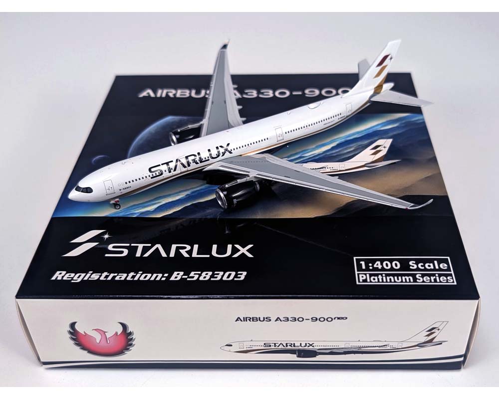 www.JetCollector.com: Starlux Airlines A330-900neo B-58303 1:400
