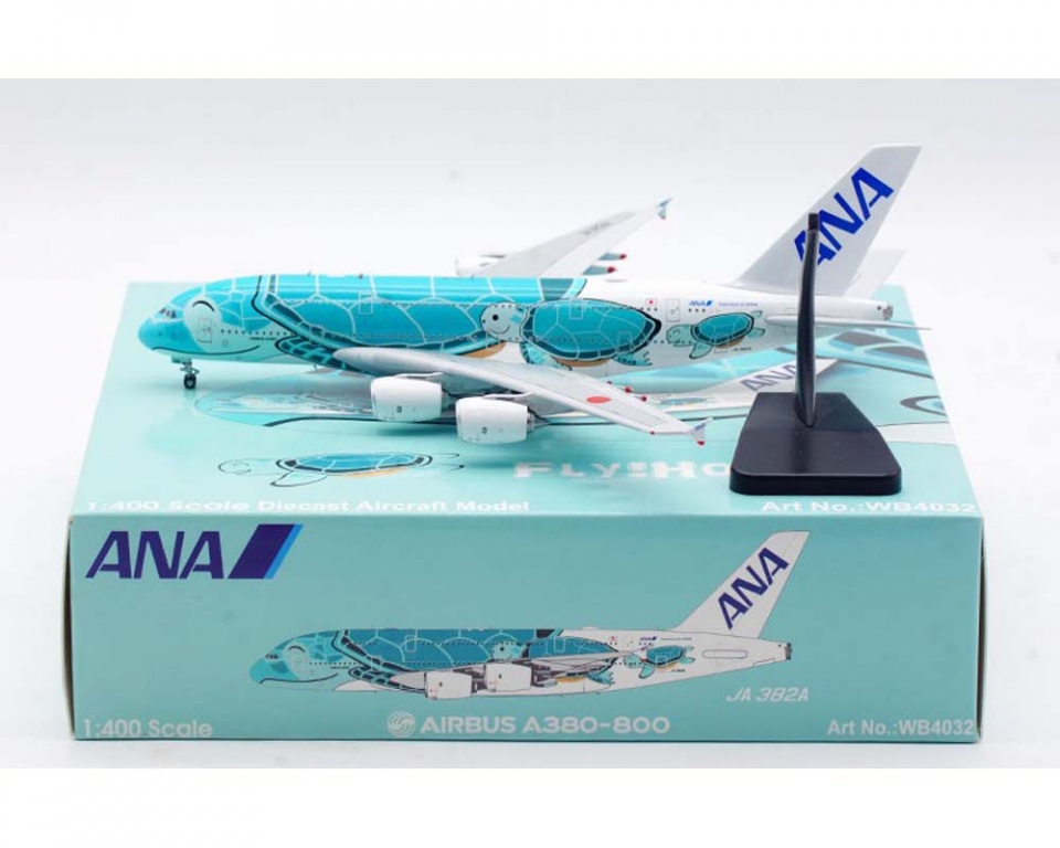 www.JetCollector.com: ANA - All Nippon A380 JA382A Flying Honu-Kai