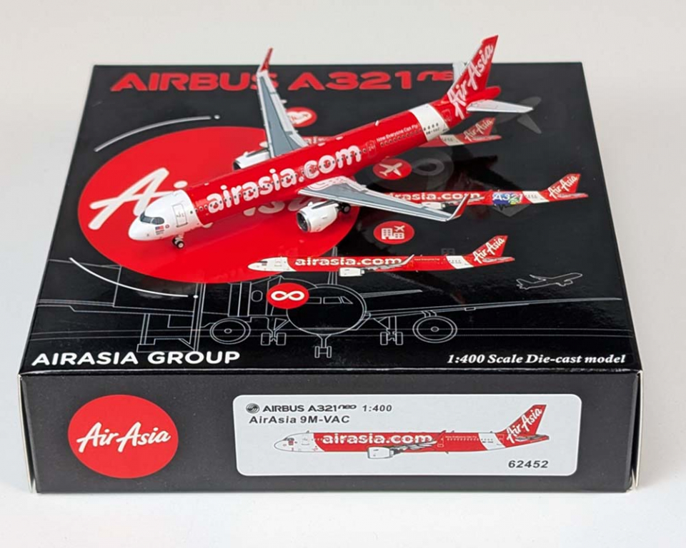 www.JetCollector.com: Air Asia A321 9M-VAC 1:400 Scale Panda