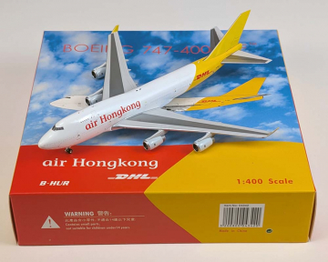 www.JetCollector.com: Kalitta B747-400(BCF) DHL Tail N740CK 1:400