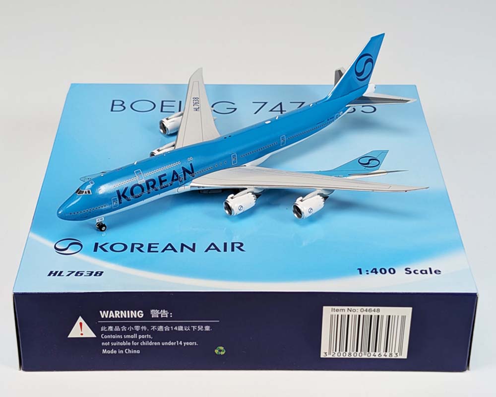 www.JetCollector.com: Korean Air B747-8I HL7638 1:400 Scale