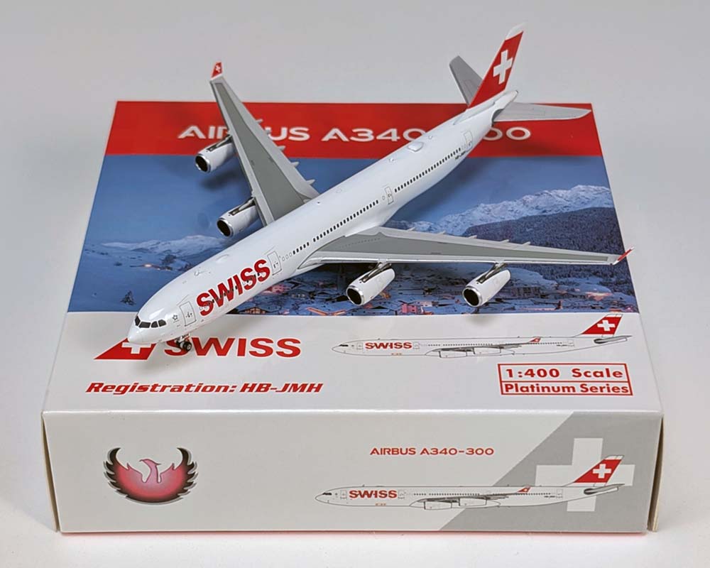 スイスインターナショナル A340-300 HB-JMA 1/400 www.JetCollector