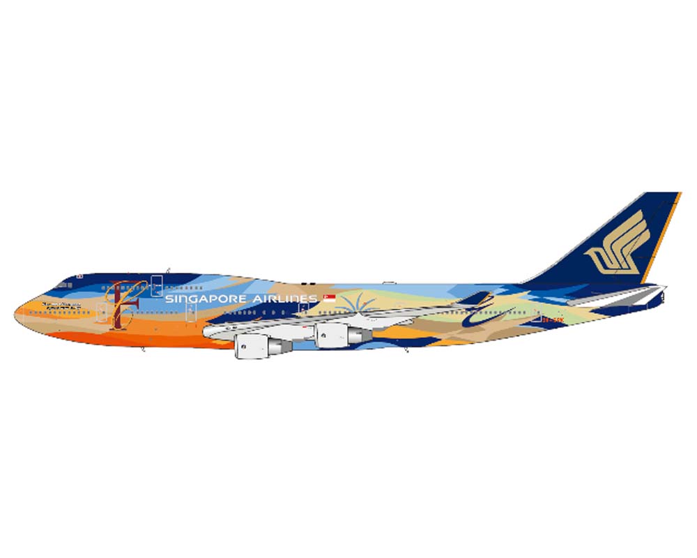 www.JetCollector.com: Singapore Airlines B747-400 Tropical 9V-SPK