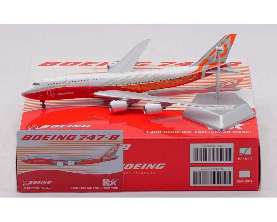 www.JetCollector.com: Boeing B747-8 House Colors Sunrise 1:400