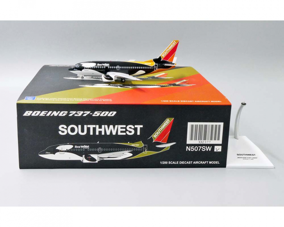 www.JetCollector.com: Southwest B737-500 Sea World of California
