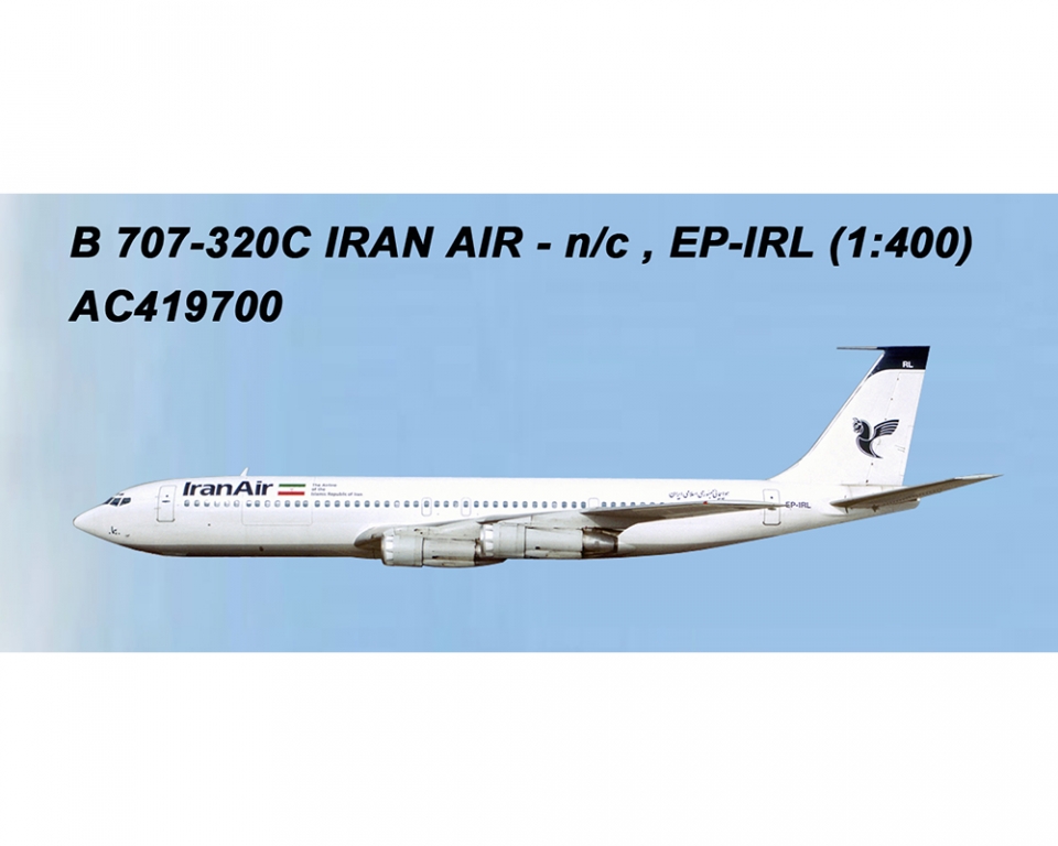 www.JetCollector.com: Aeroclassics IRAN AIR B707 EP-IRL 1:400