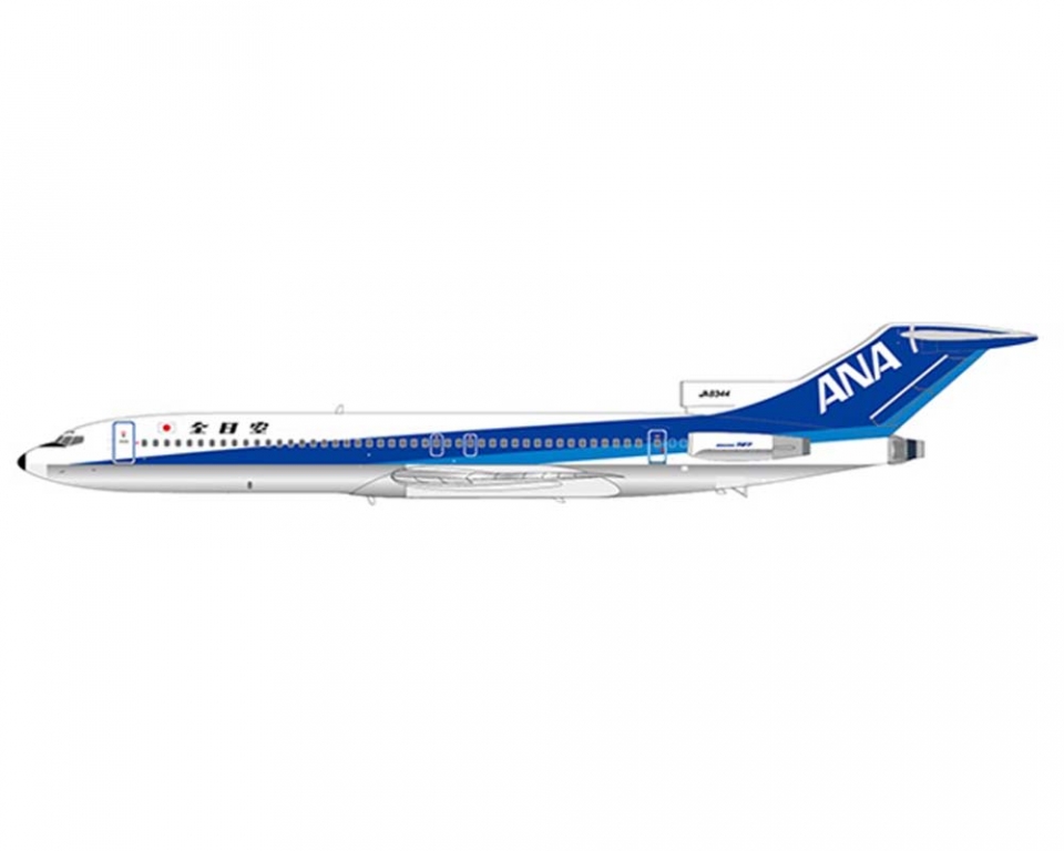 www.JetCollector.com: JC WINGS ANA - ALL NIPPON B727-200 w/Stand