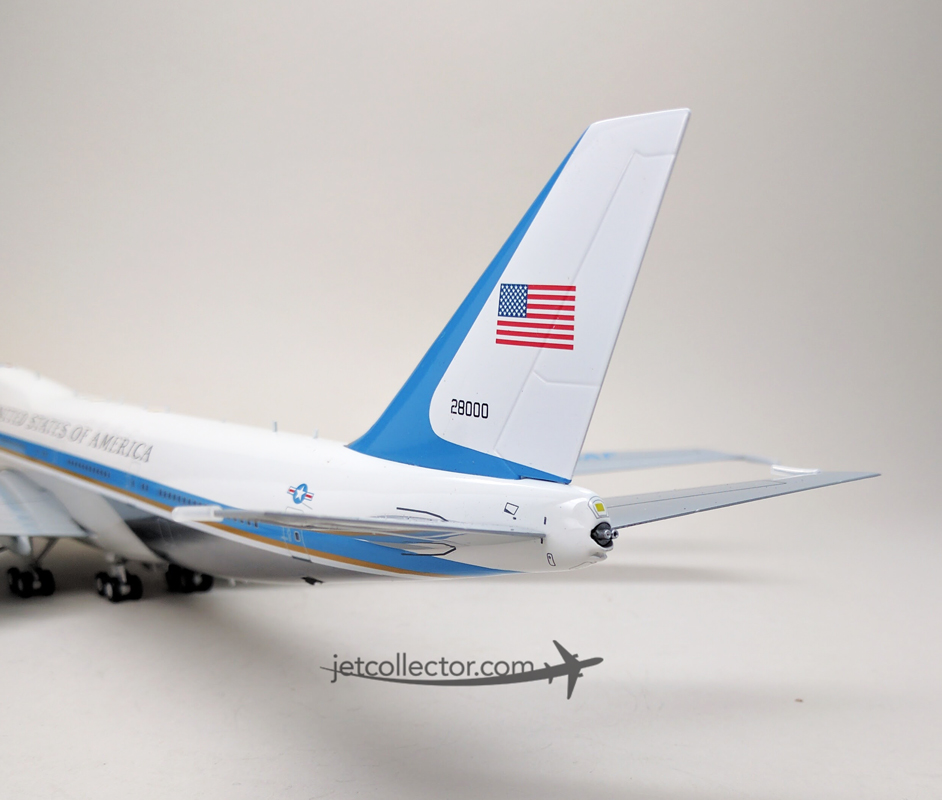 www.JetCollector.com: USAF Air Force One B747-200 VC-25A Tail