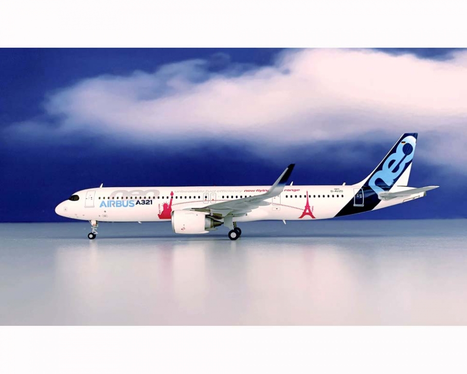 www.JetCollector.com: JC WINGS AIRBUS A321neo HOUSE LIVERY W/STAND