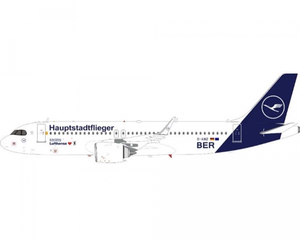 www.JetCollector.com: Lufthansa Airbus A320neo Hauptstadtflieger