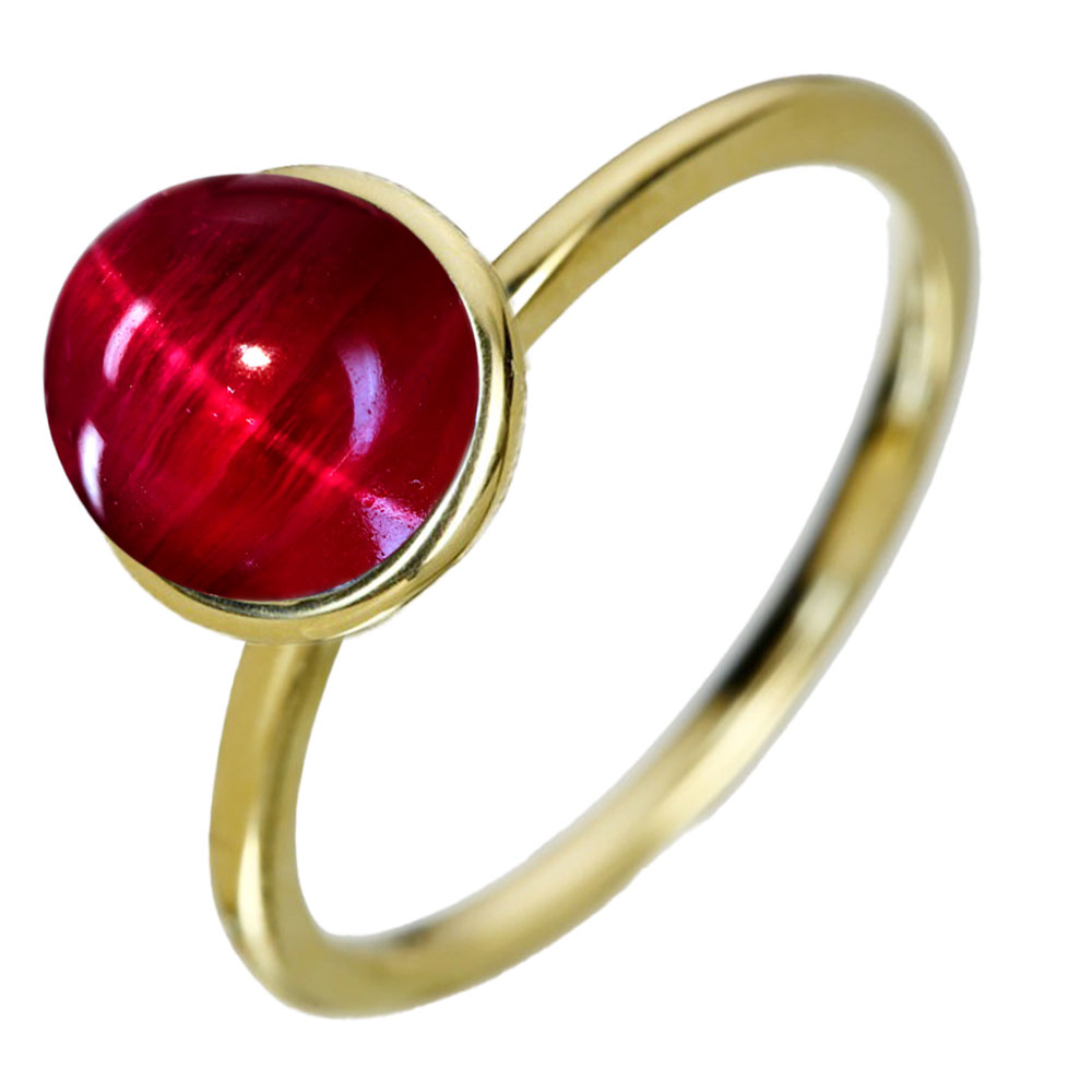 jewel planet 公式サイト / 【HANDMADE】K18 ルベライトキャッツアイ