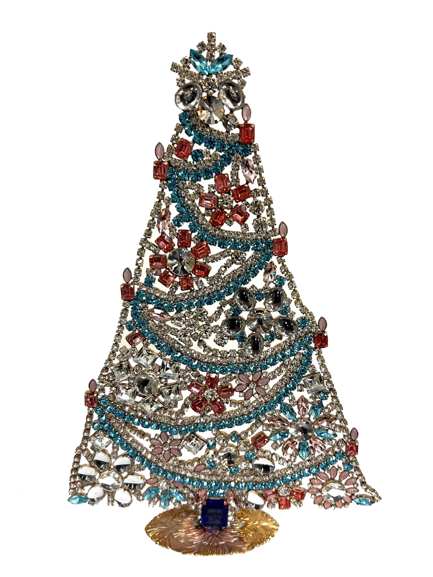Christmas trees - jewelry stands Jablonec jewelry store David