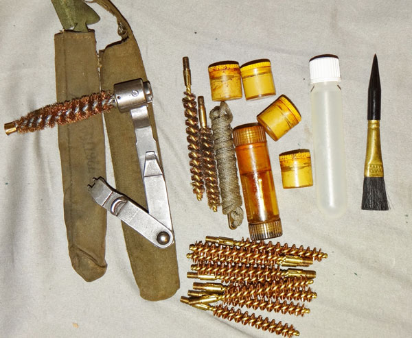 WW II U.S. M1 Garand Cleaning Kit Items - US Field Gear - Jessen's