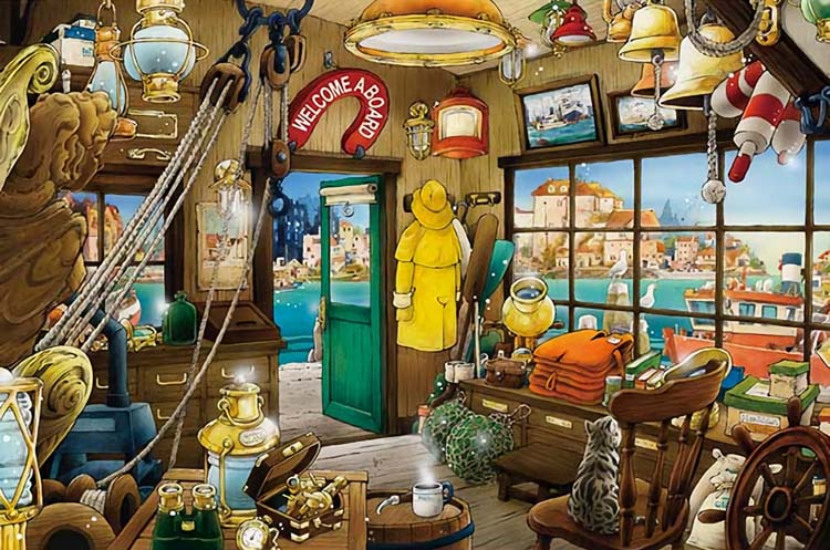 APP-1000-912 渓川弘行 フィッシャーマンズ ホリデー 1000ピース