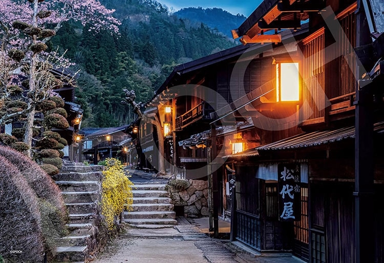EPO-28-047s 風景 宵の妻籠宿－長野 300ピース エポック社 の商品詳細