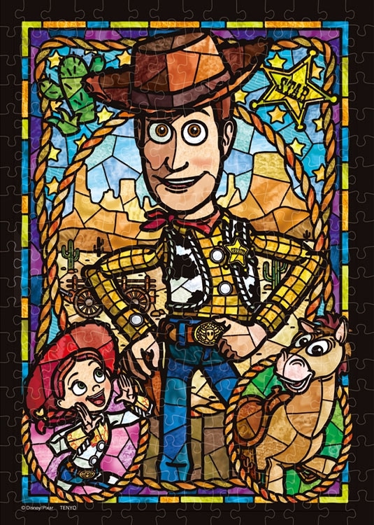 TEN-DSG266-976 ディズニー ウッディ ステンドグラス（トイ