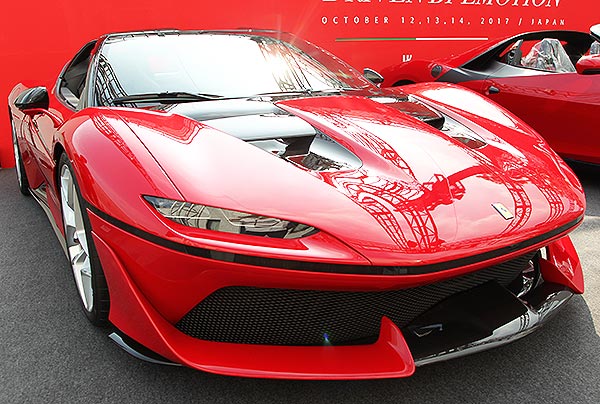 特別限…：フェラーリ、70周年記念車日本初公開～歴代モデルも集結