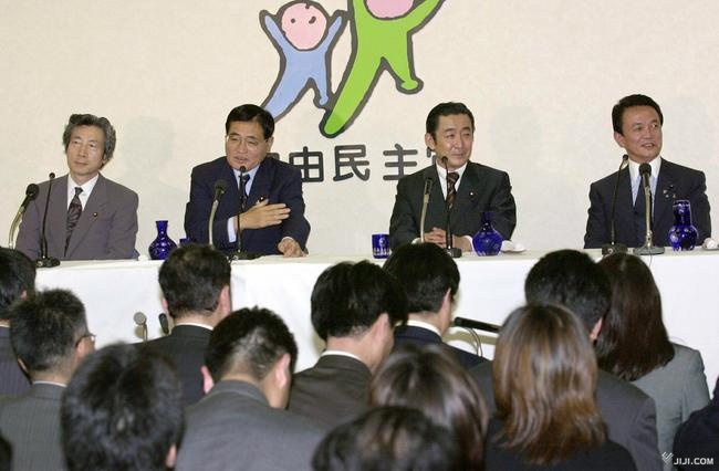 自民党総裁選、3度目の挑戦 自民党総裁選に立候…：小泉純一郎元首相