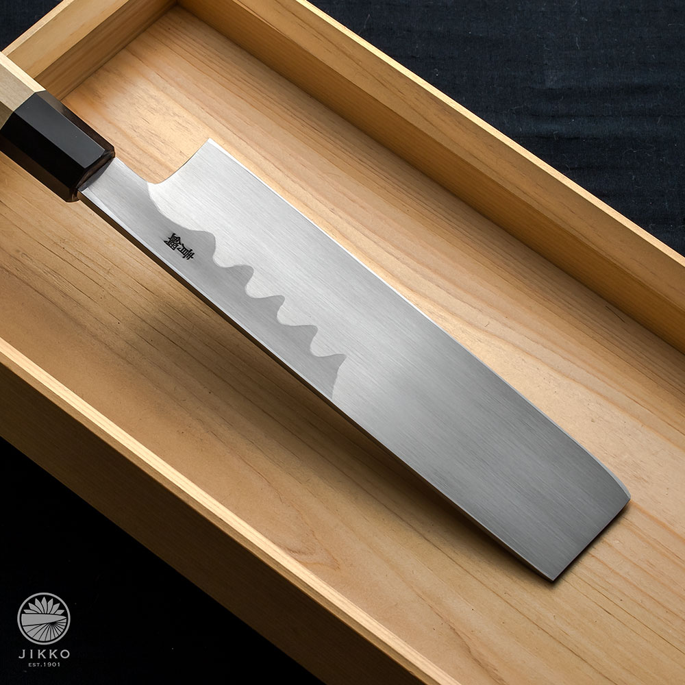 青二】薄刃包丁 | 包丁通販なら明治33年創業の大阪 堺の實光刃物