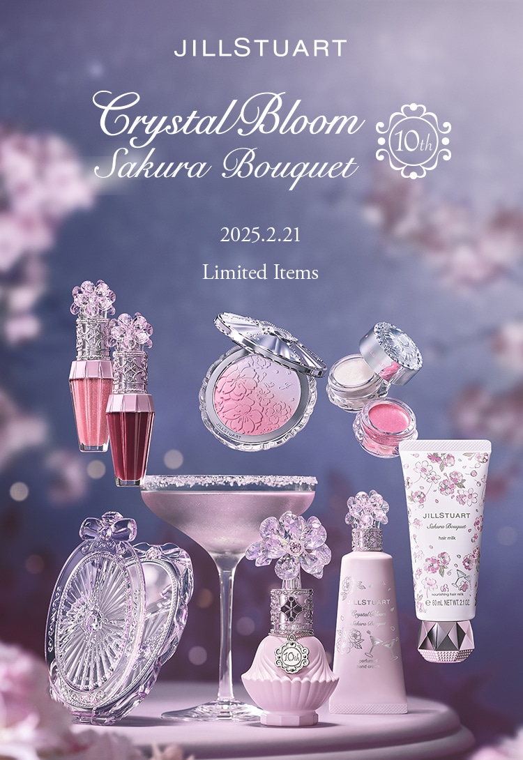JILL STUART Crystal Bloom Sakura Bouquet Limited Items | NEW ITEM