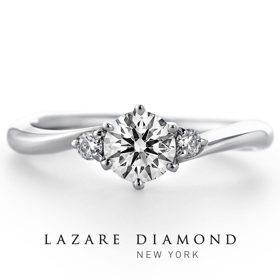 ラザールダイヤモンド 婚約指輪【ファイアワークス- FIREWORKS