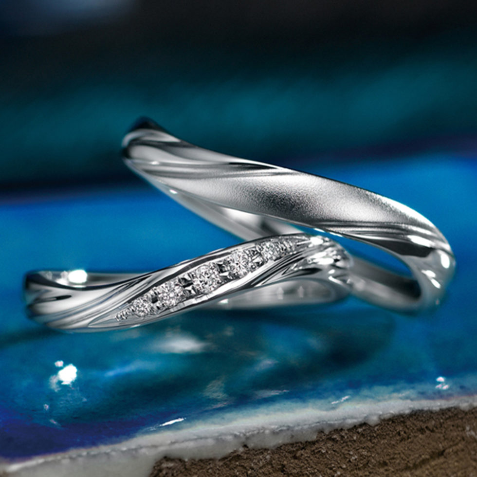 Something Blue – Milky Way / ミルキーウェイ(天の川)結婚指輪 SB777