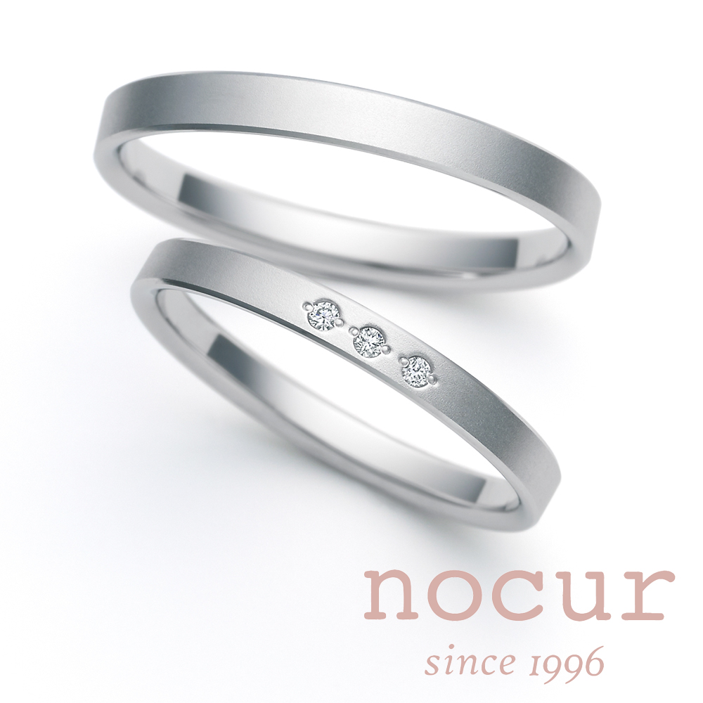 ノクル 結婚指輪 648/649【鍛造製法】 | ノクル(nocur) | 結婚指輪
