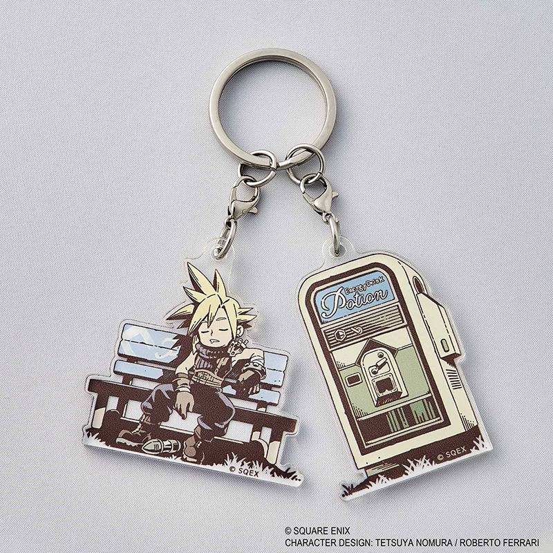 ファイナルファンタジーVII アクリルキーホルダー うたたねクラウド