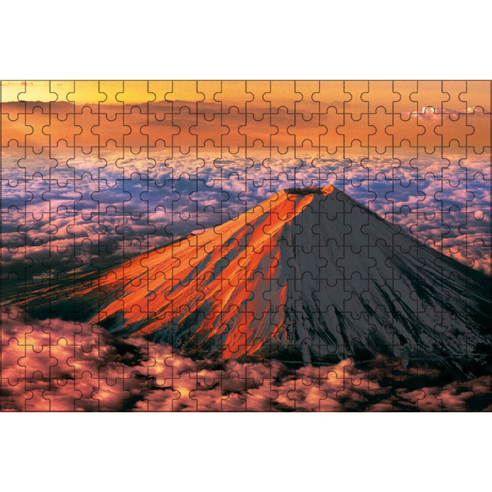風景 パズル 赤富士 200ピース 25×35cm | ジグソーパズル通販専門店