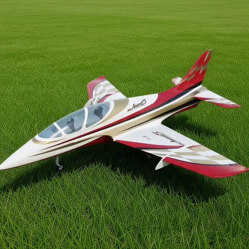 SebArt Mini Avanti S V2 90mm Jet 1,36m + JP Hobby 90mm 6S PNP