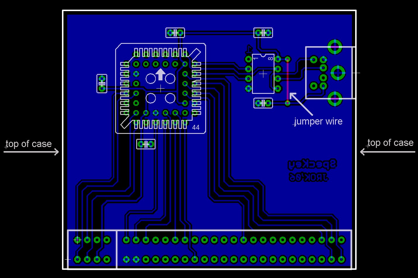 Yet Another Sinclair Spectrum AT keyboard interface